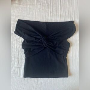 Reformation Ezlynn Top Black XS
